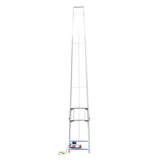 Electric lift with remote control for raising to the roof 16m