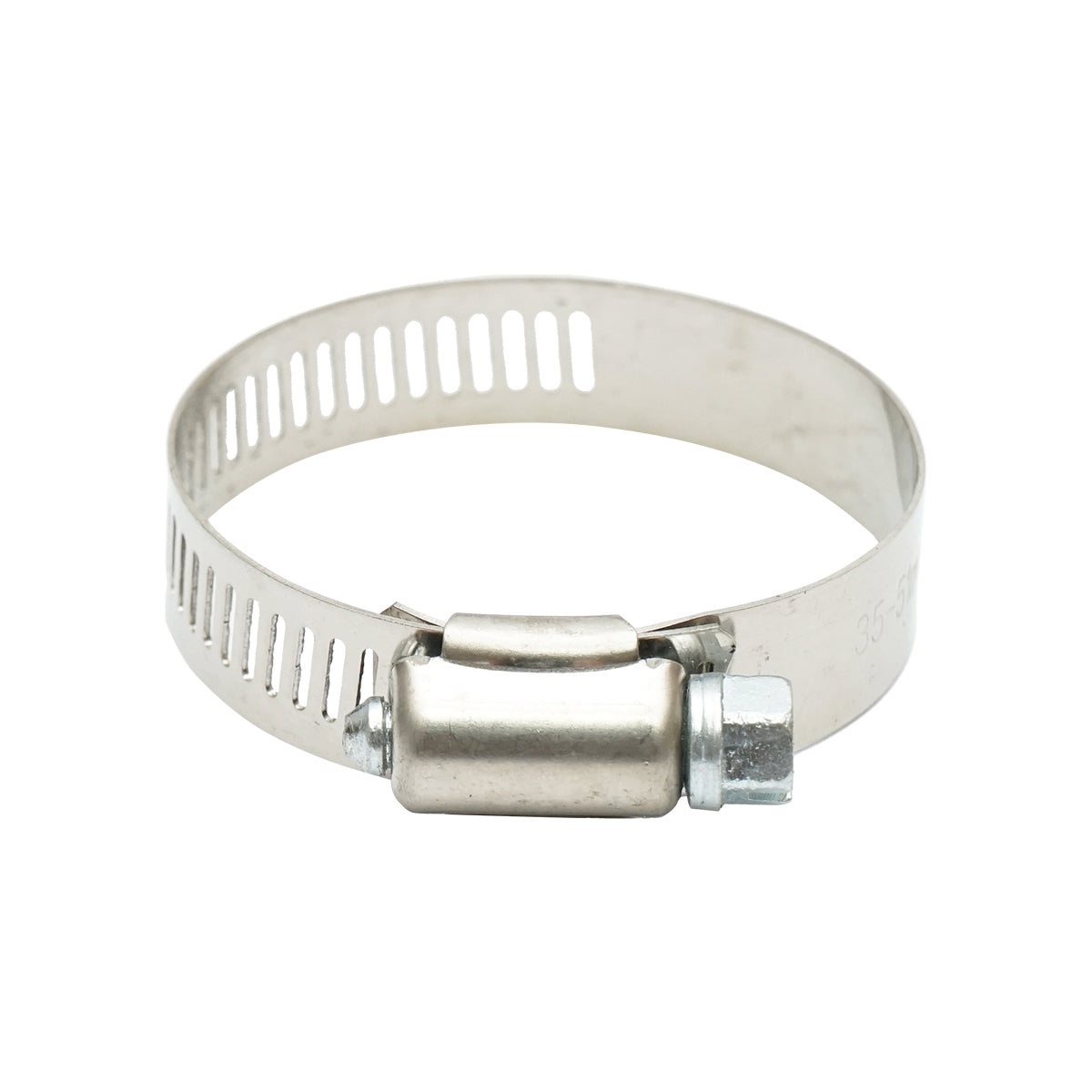 Adjustable stainless steel hose clamp 35-57mm