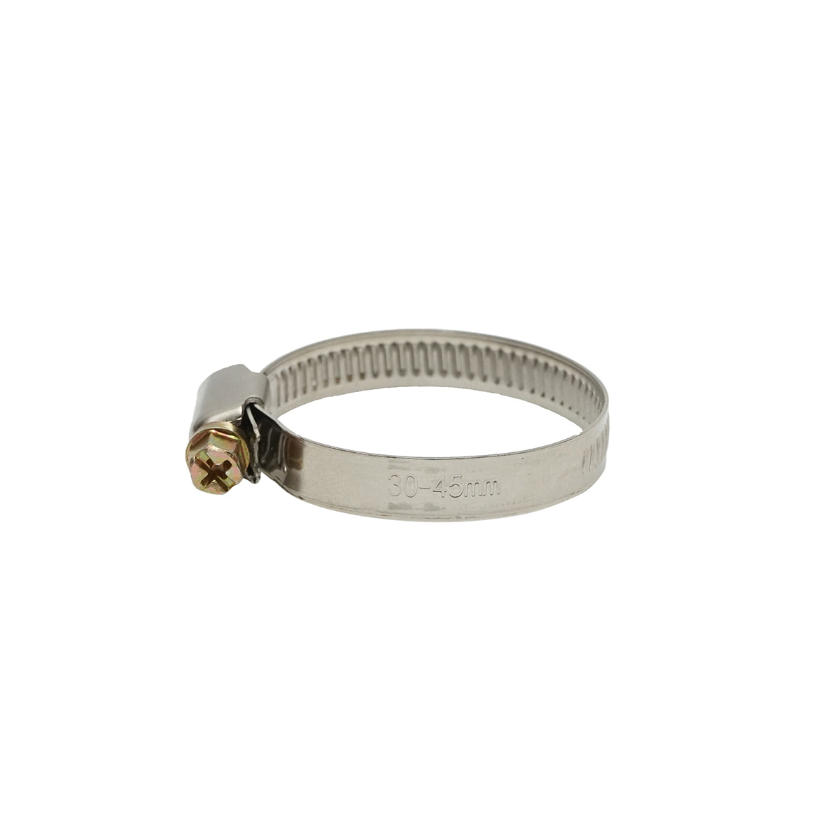 Adjustable stainless steel hose collar 30-45A