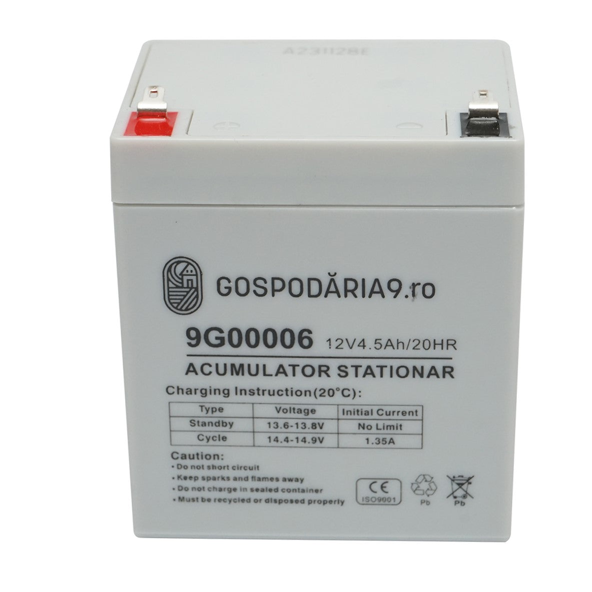 Solar gel battery 12V 4.5Ah 20HR, 90x70x101x107mm FC12-4.5 Household 9