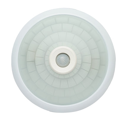 LED ceiling light with twilight sensor 220V, E27 2x40W, 360 degrees, 300x105mm Breckner Germany