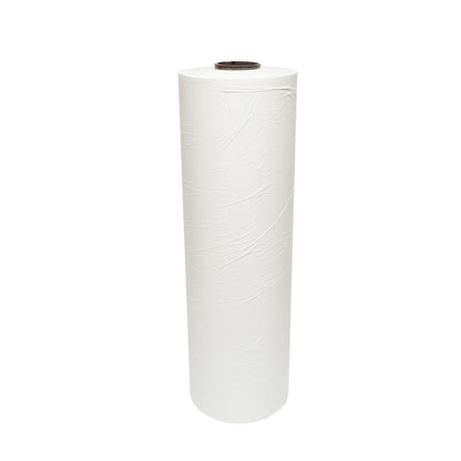 White foil wrapped bales 750mm x 25mic x 1500m 27.45Kg with UV protection Breckner Germany