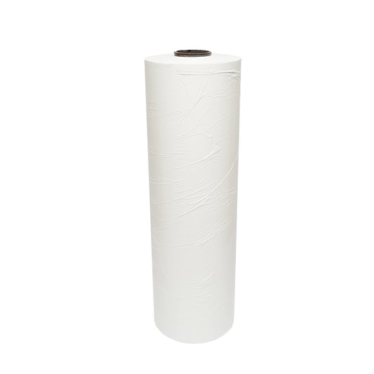 White foil wrapped bales 750mm x 25mic x 1500m 27.45Kg with UV protection Breckner Germany