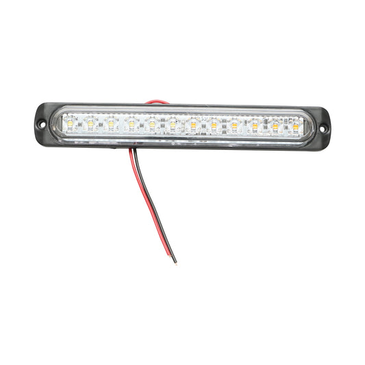 White/yellow LED side marker light 12-24V FR1279 Breckner Germany