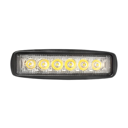 Bar lamp with 6 LEDs 10-60V 18W radiation angle 30 degrees spot type 160x43x42mm Breckner Germany