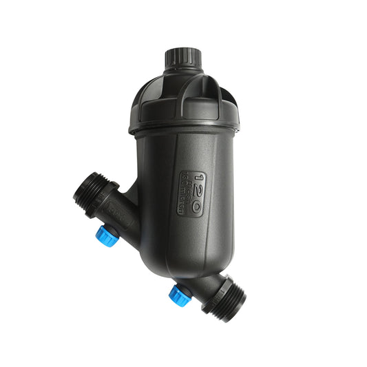 1 inch plastic filter with mesh, 32mm for tube, irrigation hose