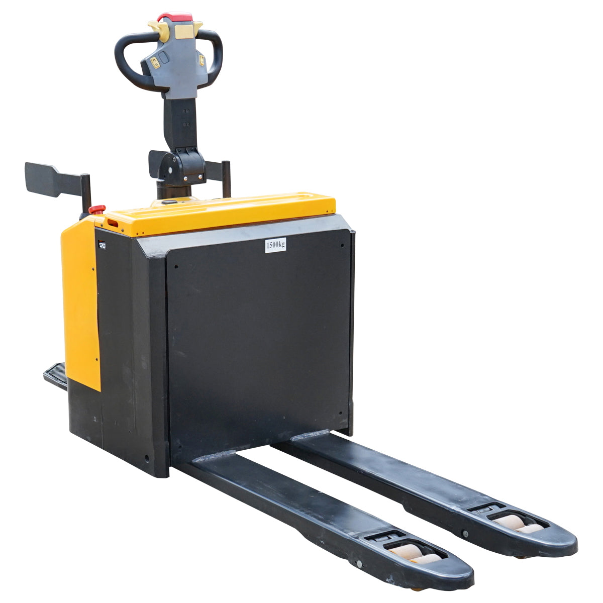 Electric pallet truck with a maximum load of 1.5T, lifting height 85-200mm, forks 1150mm Breckner Germany