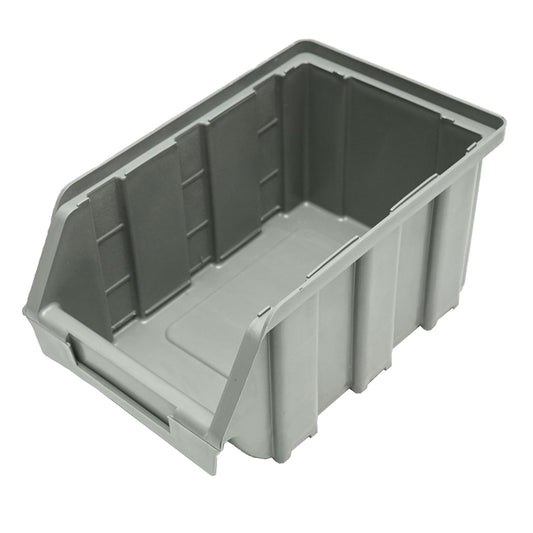Plastic storage box 130x215x120mm gray