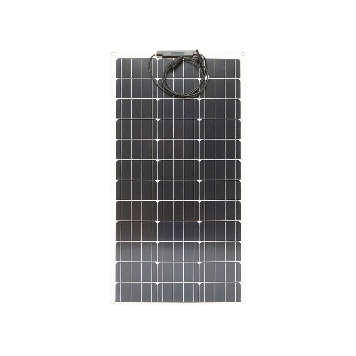 100W monocrystalline photovoltaic solar panel, flexible, with cable and MC4 connectors Breckner Germany