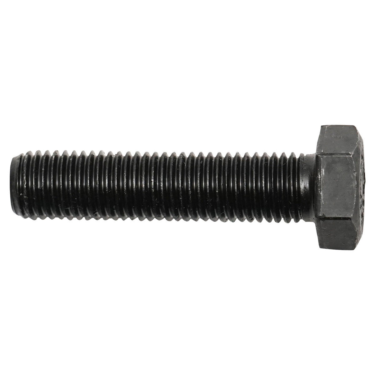 Black screw with hexagonal head DIN 960 M12x1.5x50 G10.9 100 pcs/bag
