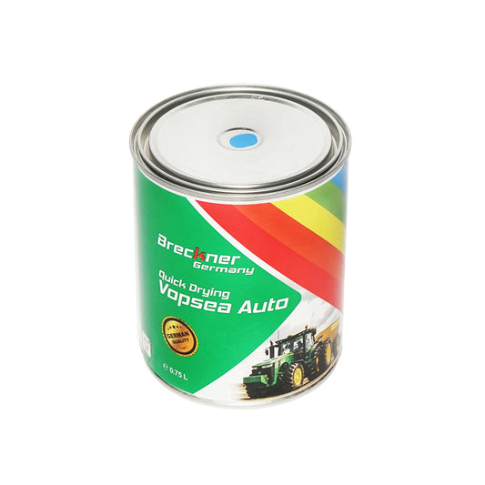 Blue automotive paint type Lemken 0.75L Breckner Germany