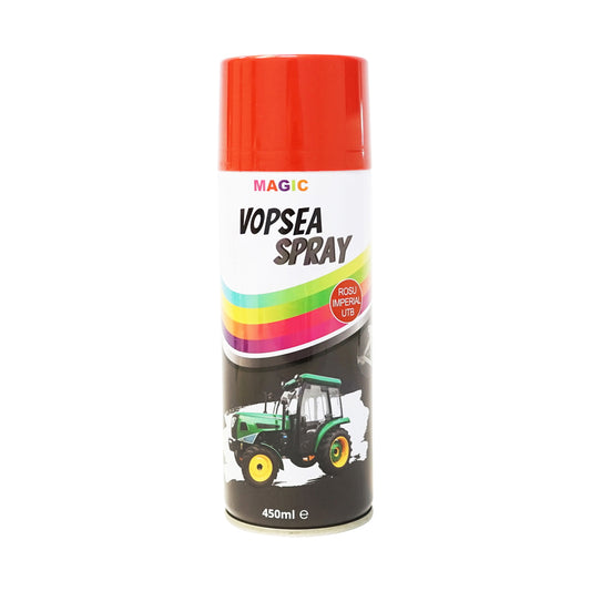 Imperial red professional car spray paint UTB with quick drying 450ml MAGIC