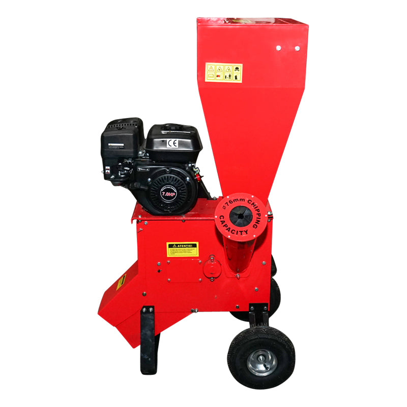 Gas branch shredder, TC 7-76, 6.5 HP, max branch thickness 76 mm, 90 kg Breckner Germany