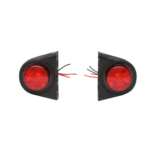 Side marker lights with LED 12/24V, red-white Breckner Germany