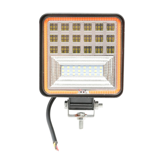 Square LED-SMD Projector 10-30V 126W 106x134x30mm Breckner Germany
