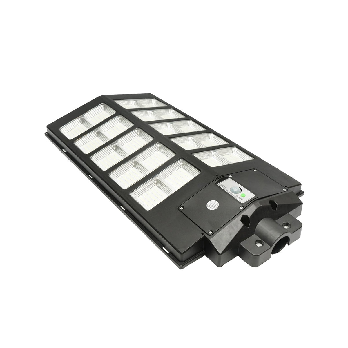 300W LED lamp with solar panel street lighting, 6500K, IP65 Breckner Germany