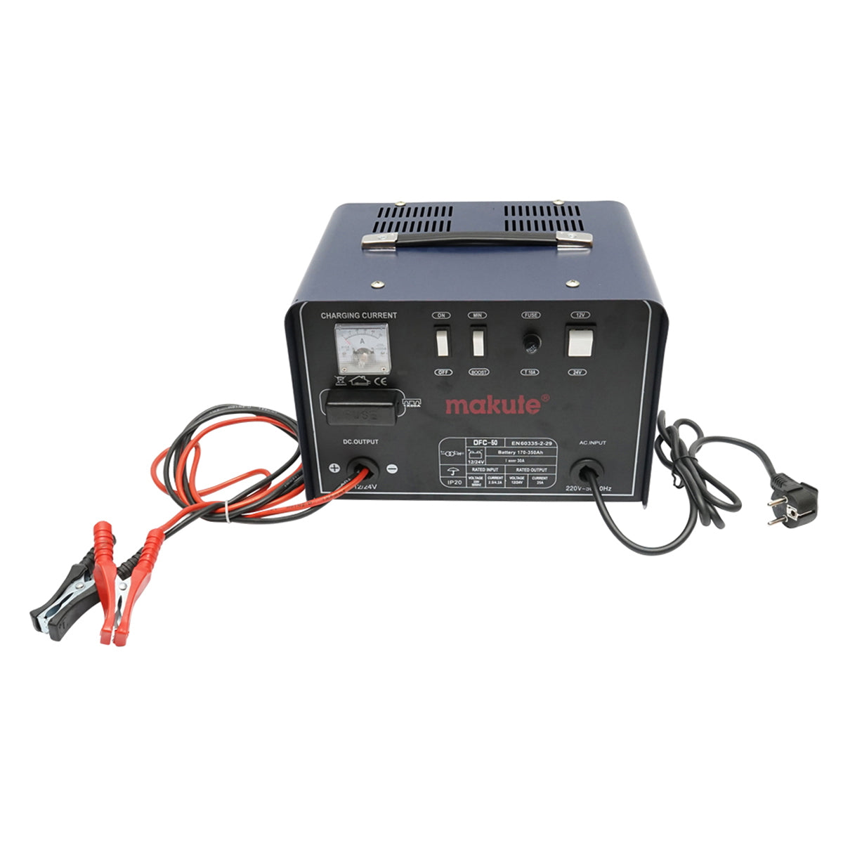 Car battery charger rectifier 12/24V 25A Makute