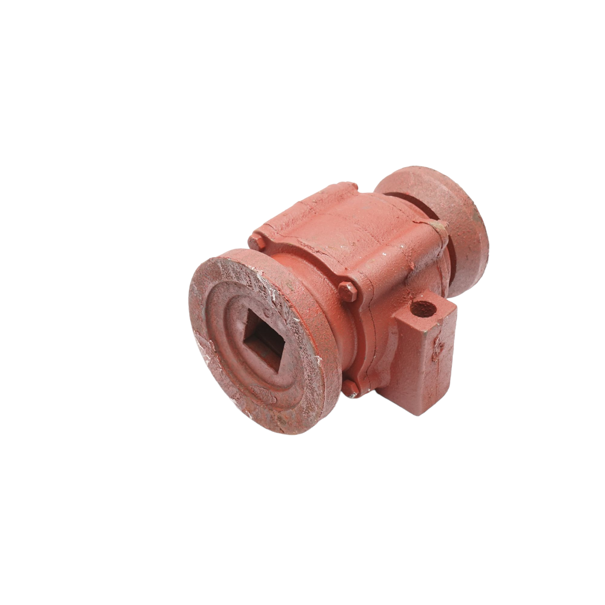 Disc lag with bearings 32015 and semi-bearings - 40mm square - hole distance 165mm