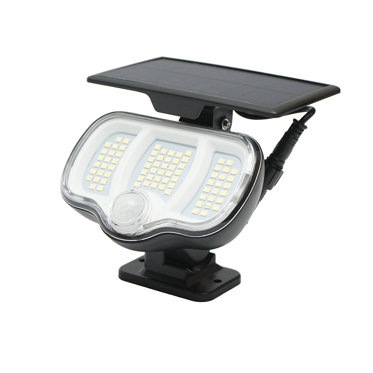 LED solar lamp with 0.8W wall panel, 3.7V battery, 1200mAh and motion sensor Breckner Germany
