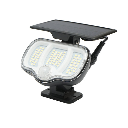 LED solar lamp with 0.8W wall panel, 3.7V battery, 1200mAh and motion sensor Breckner Germany