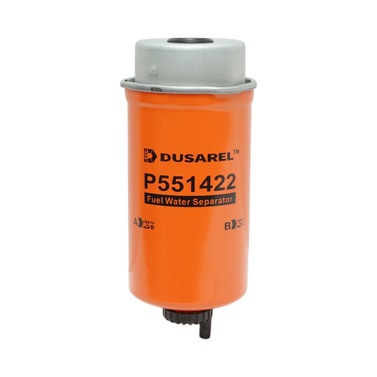 John Deere, Case IH, Claas fuel filter 196x89mm OEM code AT274723