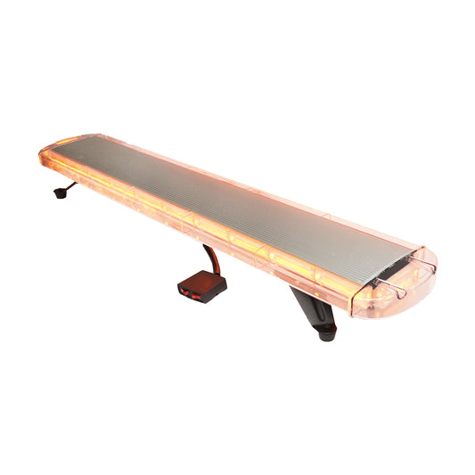 12V lighted beacon ramp with 22 yellow light modules 1180x210x64mm Breckner Germany