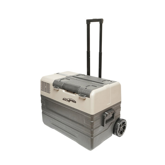Car fridge trolley type with compressor 60W, capacity 42L, power supply voltage 12-24V min -20 max +20