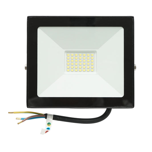 LED Projector 30W, 6400K, 2700lm, power supply 220-240V, 140x121x26mm IP65 Breckner Germany