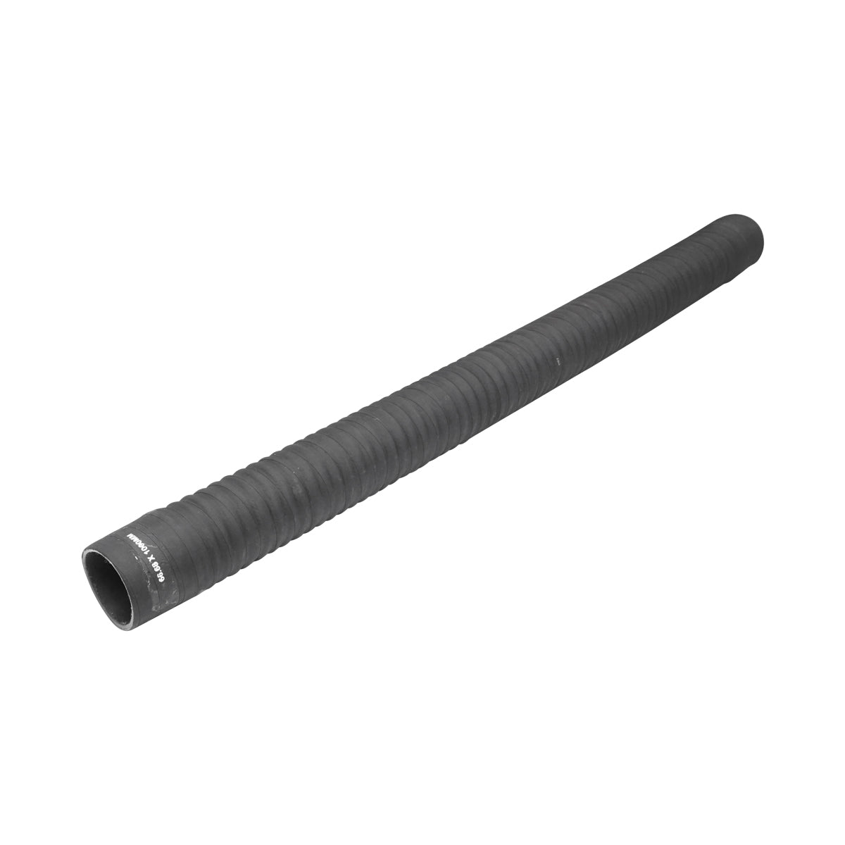 Flexible cooling hose inner diameter 66.68x1000mm made of rubber with textile insert and metal spiral 9 Bar Breckner Germany