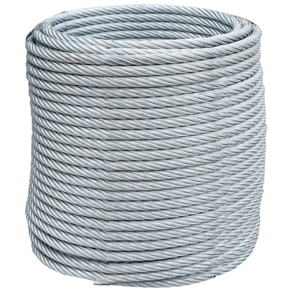 Steel winch cable 6x25 diameter 13mm with metal core, 70m/roll