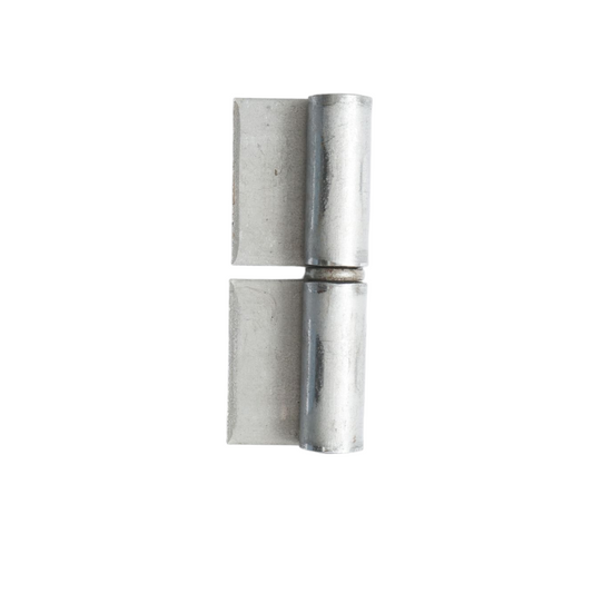 Welded hinge with base for gate, door 3X80mm