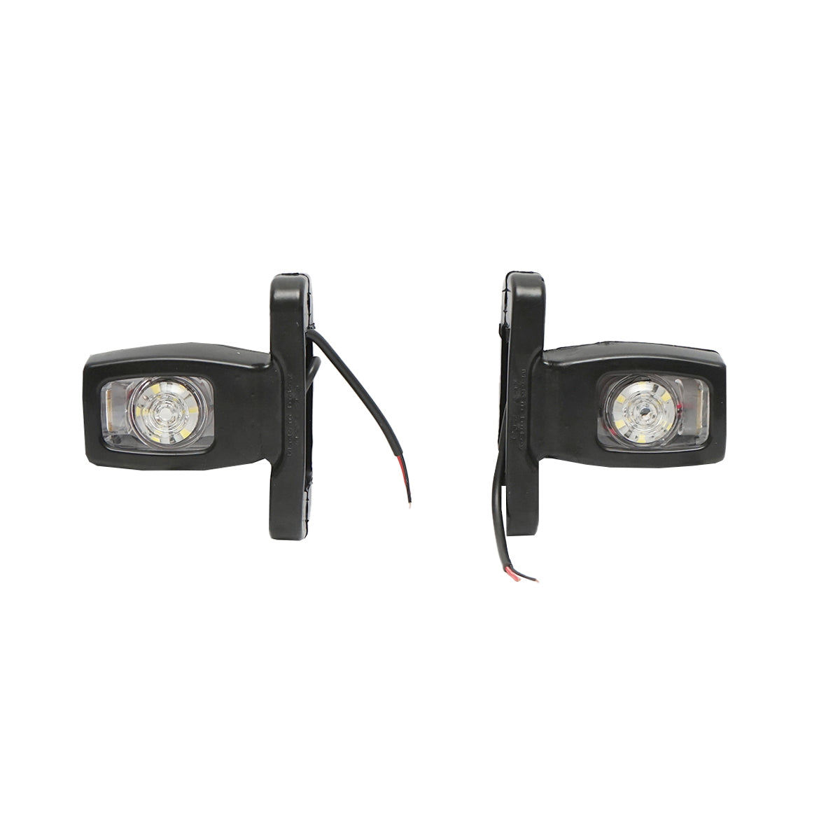 Side marker lights with LED 12/24V, red-white-yellow Breckner Germany