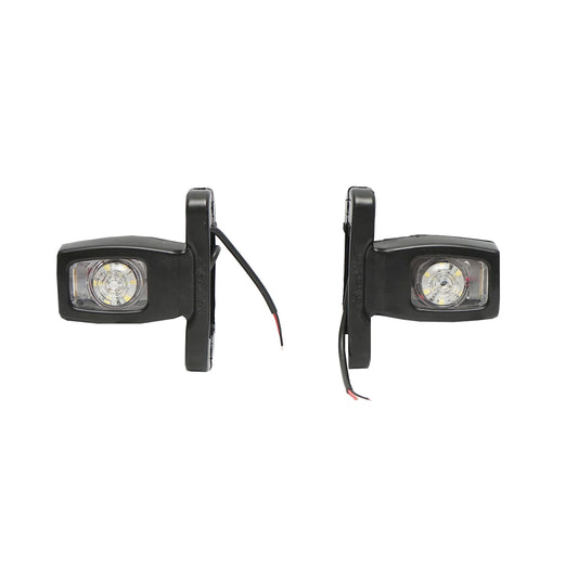 Side marker lights with LED 12/24V, red-white-yellow Breckner Germany