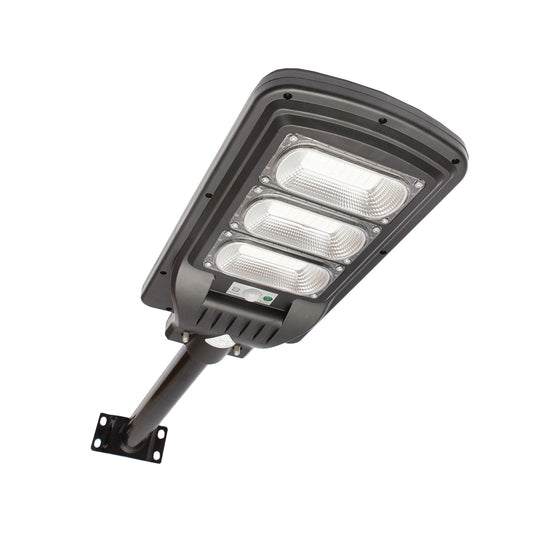150W LED solar street light, 6500K, IP65 cold light with solar panel and pole mounting Breckner Germany