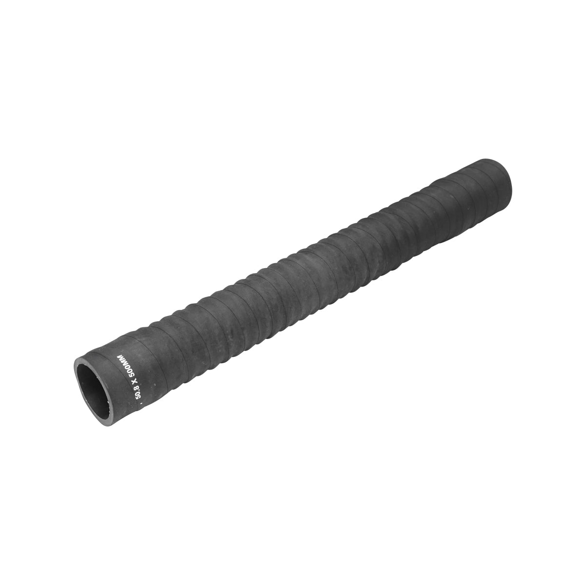 Flexible cooling hose inner diameter 50.8x500mm made of rubber with textile insert and metal spiral, 9 Bar Breckner Germany