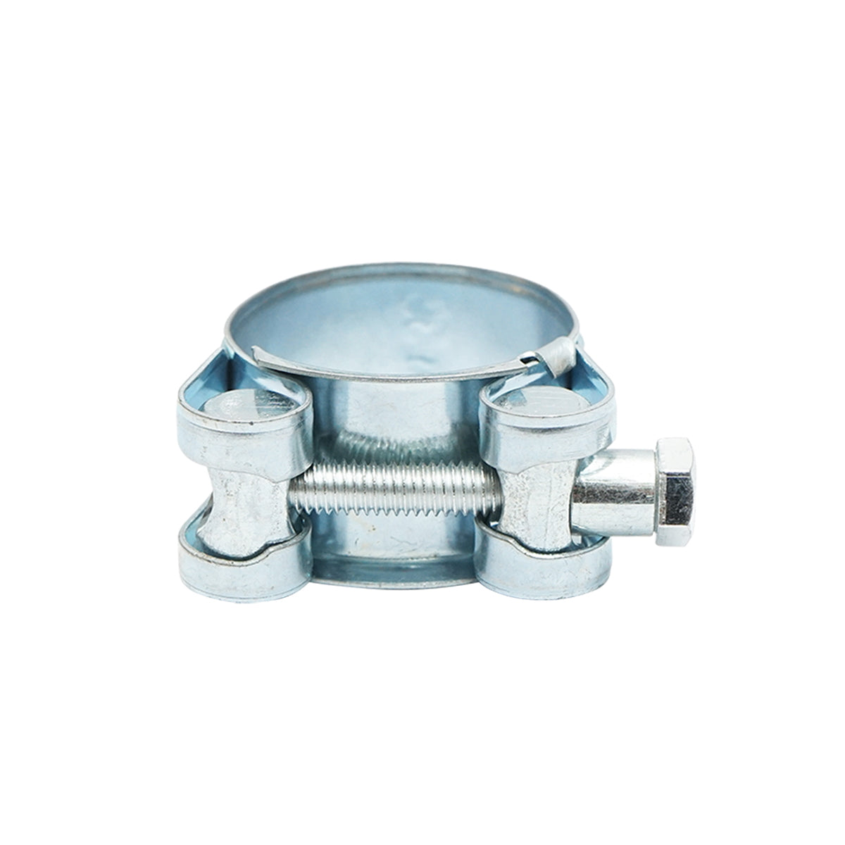 Force collar, galvanized metal clamp with screw W1 for hoses 30-33mm Breckner Germany