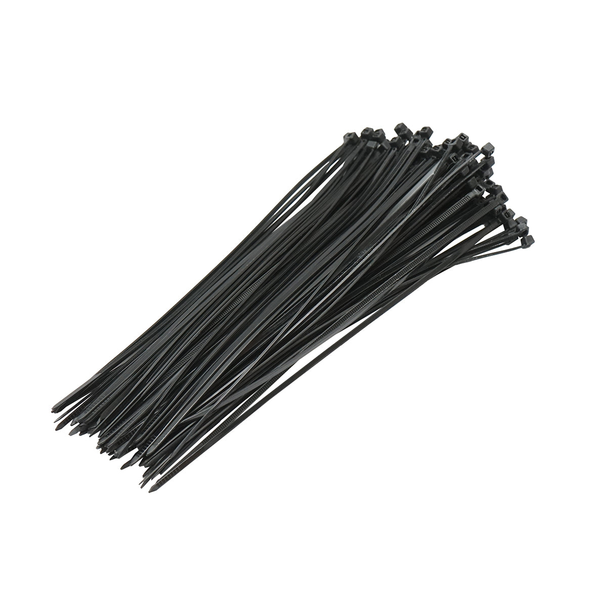 Facet, plastic collar 2.5x200mm, black, set of 100 pieces Breckner Germany