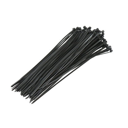 Facet, plastic collar 2.5x200mm, black, set of 100 pieces Breckner Germany