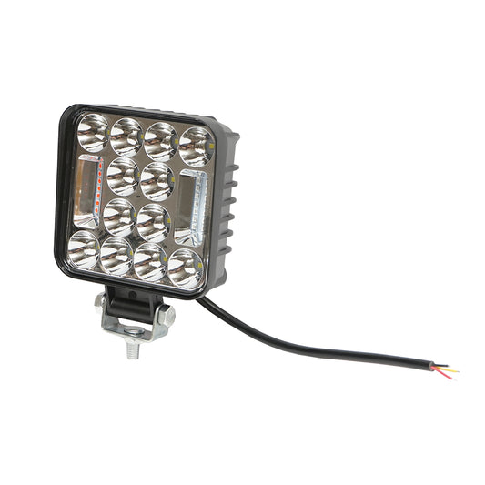 Combined projector lamp 26 LEDs 9-80V 6500K 103x48x103mm IP67 Breckner Germany