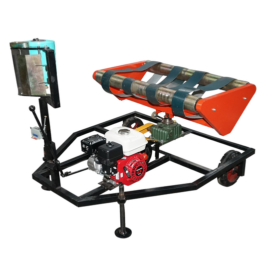 Baler wrapping machine 500/610x700mm with HONDA GX160 4.8HP gasoline engine, rope start