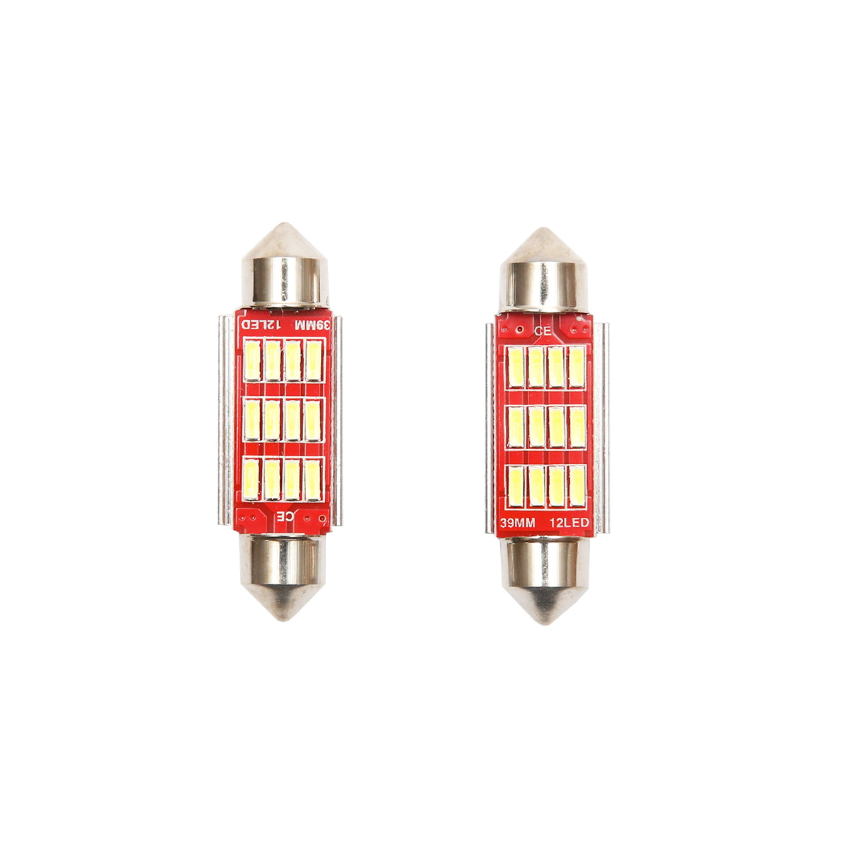 Set of 2 SMD SOFIT LED bulbs 39/12mm 12V 0.145A cold light Breckner Germany