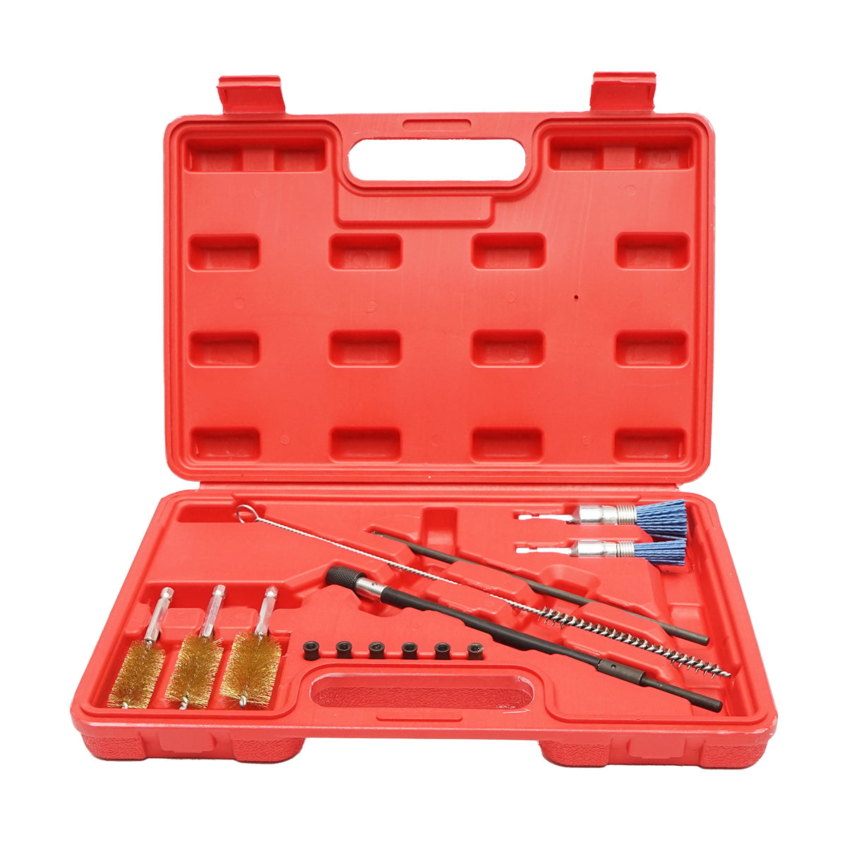 Brush kit for cleaning diesel injector seat/chair Breckner Germany