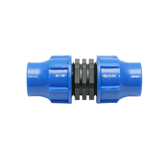 Equal coupling fitting for drip irrigation tubing D25x25mm for irrigation systems