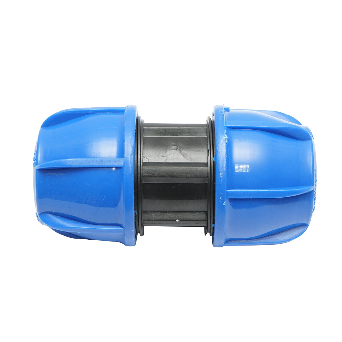 PN16 compression fitting, D50x50mm, max 16bar for PEHD irrigation systems