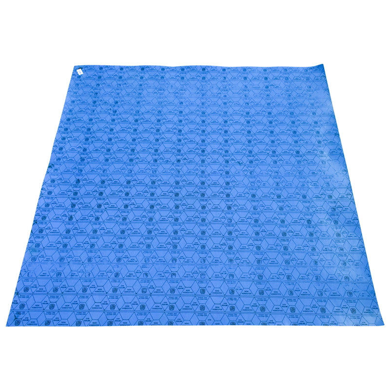 Blue cling film for garnishes 1270x1270x0.5mm