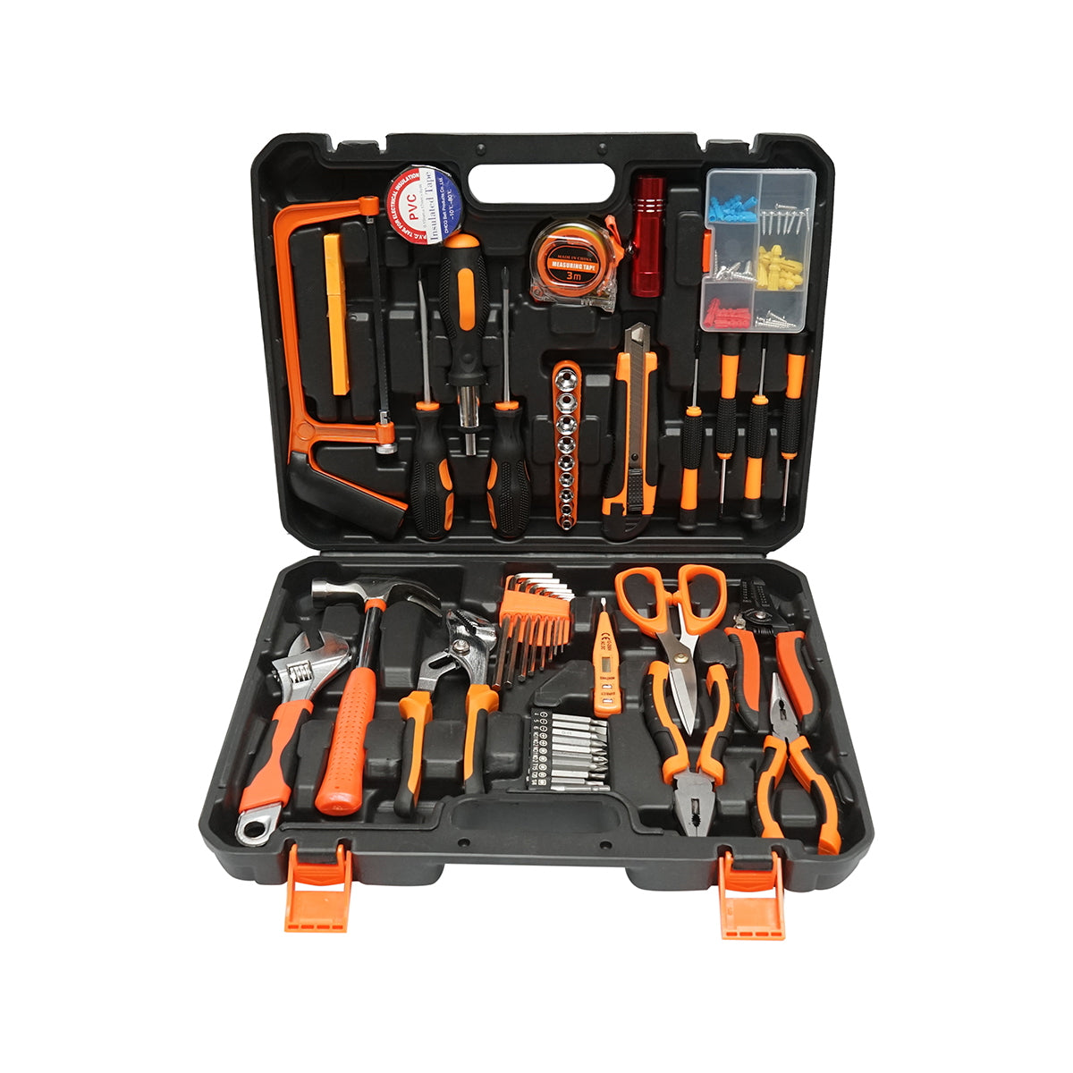 Combined tool and equipment set 49 pieces