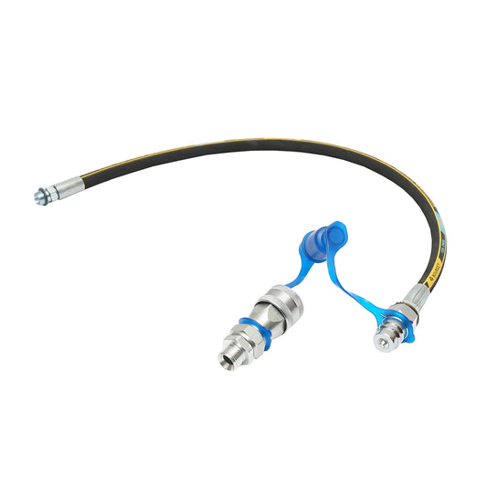 Certified pressure hose for hydraulic tensioner 770mm 1/2 NPT-5/8-18 UNF