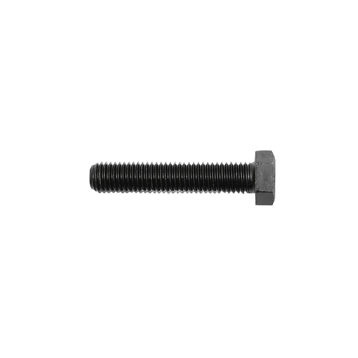 Black screw with hexagonal head DIN 933 M14x70 G10.9 50 pcs/bag