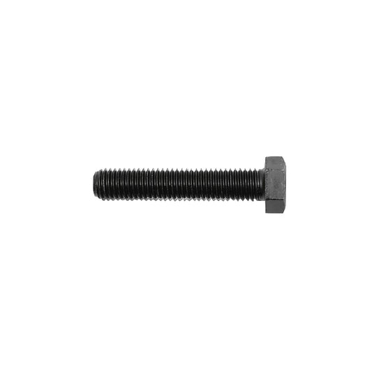 Black screw with hexagonal head DIN 933 M14x70 G10.9 50 pcs/bag
