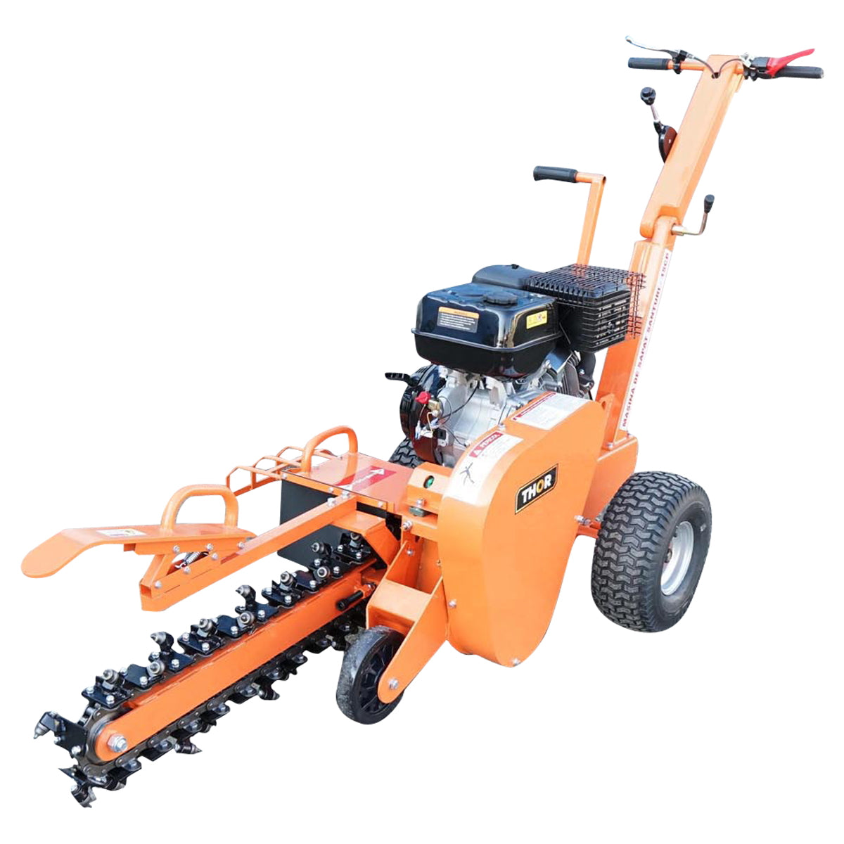 Trencher machine 15 HP working width 100mm depth 600mm Thor